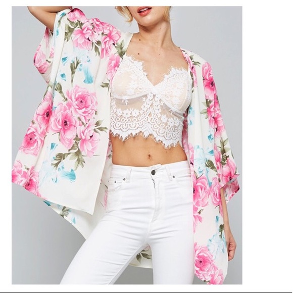 Flower Kimono - Picture 3 of 3